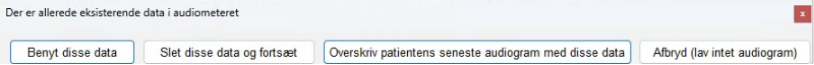 Audiometri - Nye data