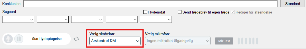 Jasmin - Vælg skabelon