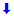 Paraklinisk ikon - blå pil