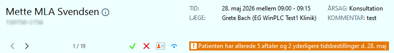 1 aftale og 2 yderligere aftaler