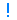Paraklinisk ikon - blåt udråbstegn